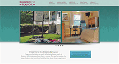 Desktop Screenshot of brookside-manor.net